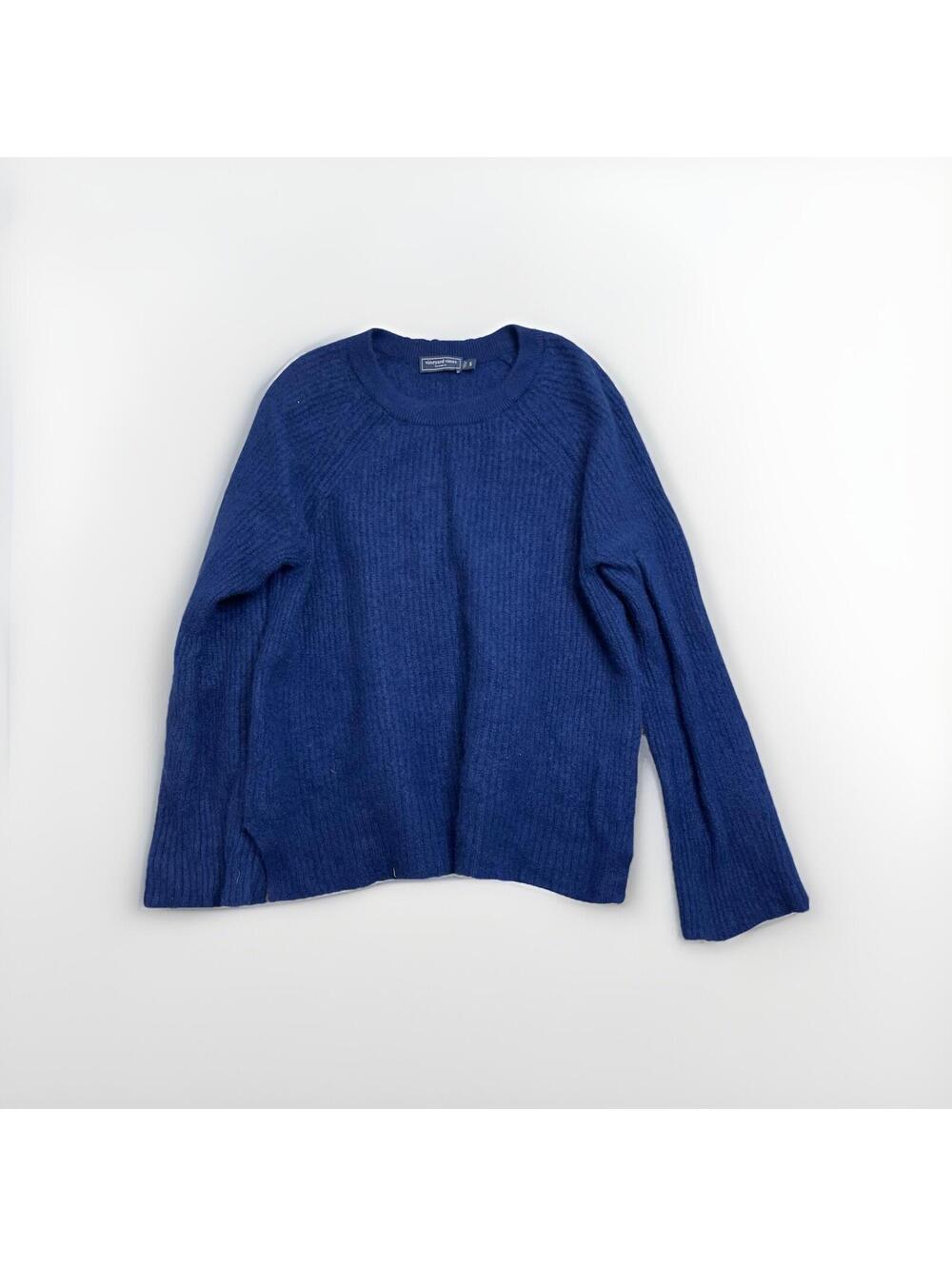 Vineyard Vines Womens Blue Cashmere Sweater Size S